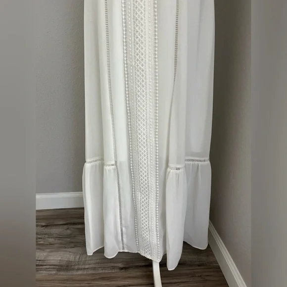 Belle Badgley Mischka Designer White Dress - Picture 7 of 7